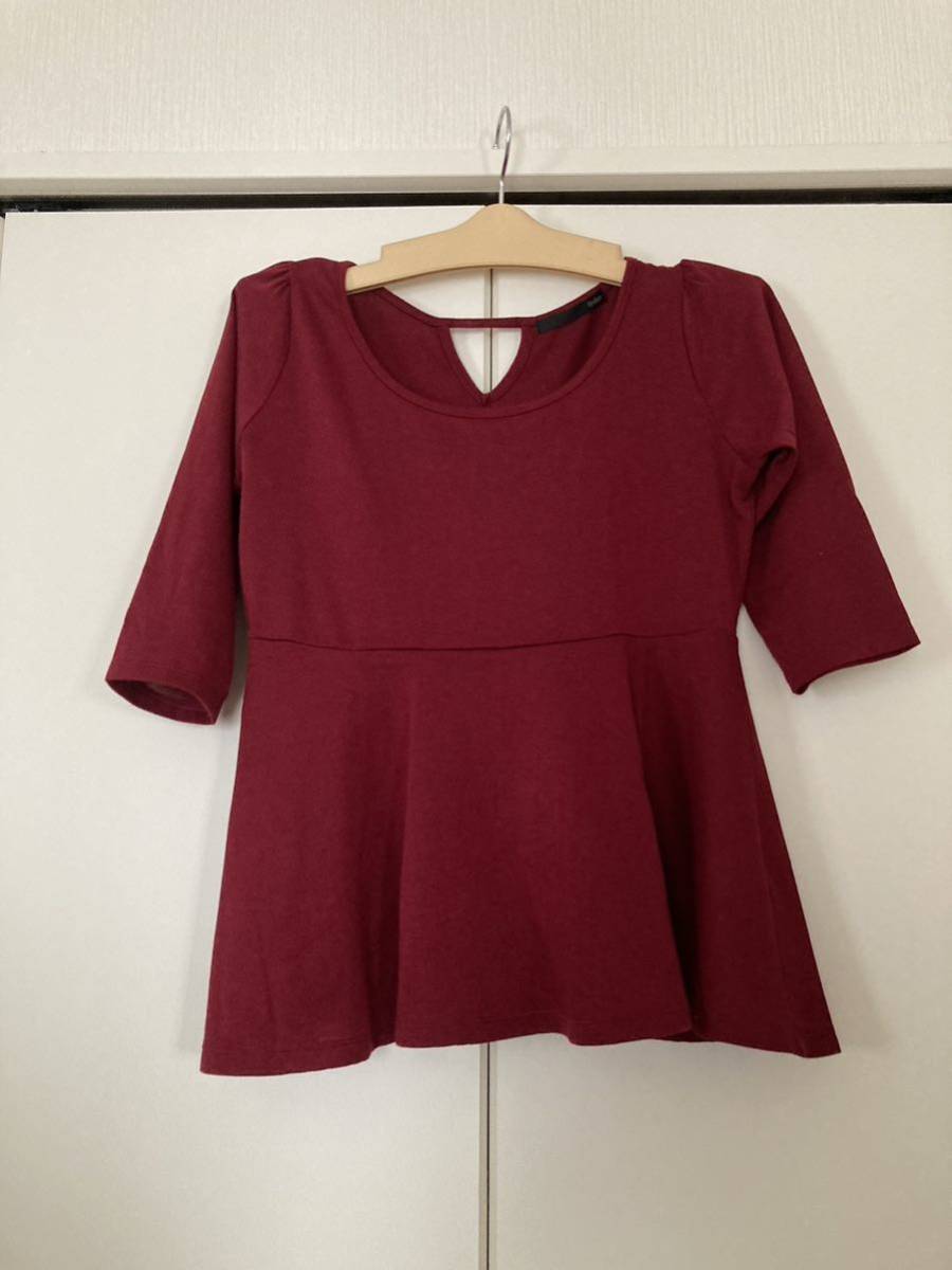 Heatherヘザーチュニック ボルドー拍卖