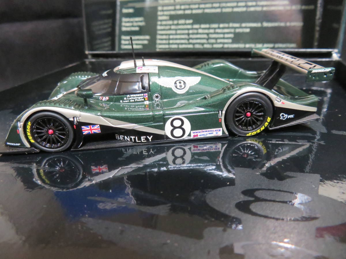 1/43 ベントレー EXP スピード8 LM2002 4th #8拍卖