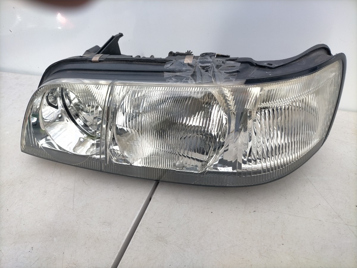 3 日産 シーマ Y33 左側 純正ヘッドライト シルバー ICHIKOH 1527 拍卖