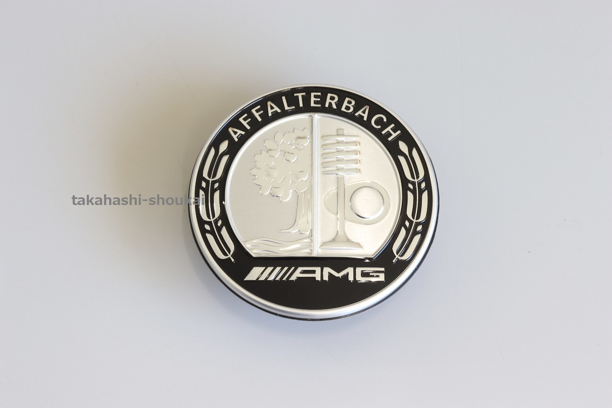 【ベンツ純正 AMGボンネットエンブレム】 アファルターバッハ アップルツリーロゴ W219/C219 CLSクラス・R230 R129 SLクラス・W140 Sクラス拍卖