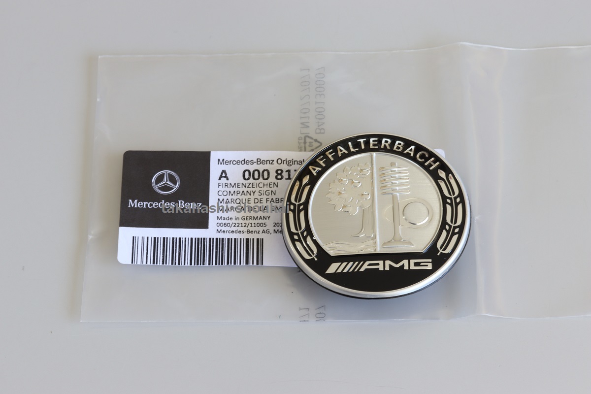 X156 GLAクラス【ベンツ純正 AMGボンネット(バンパー)フロントエンブレム】 AFFALTERBACH アップルツリー GLA180・GLA220・GLA250・GLA45拍卖