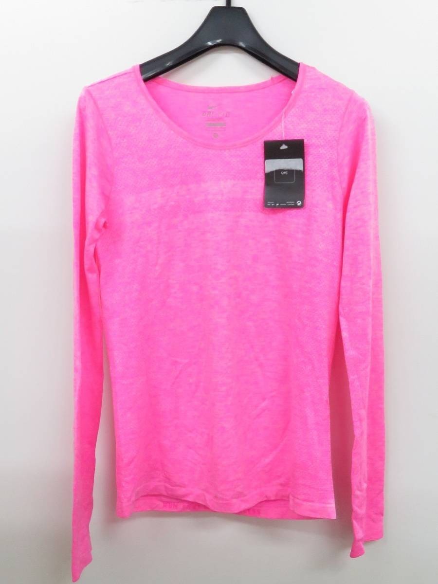 未使用 ナイキ Dri-FIT ニット ロングスリーブ 644684 667 Mサイズ *0404-38拍卖