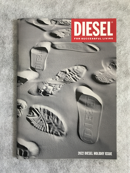 美品 DIESEL 2022 ホリデイ コレクション ディーゼル 冊子 カタログ パンフレット DIESEL FOR SUCCESSFUL LIVING HOLIDAY ISSUE/(6)拍卖