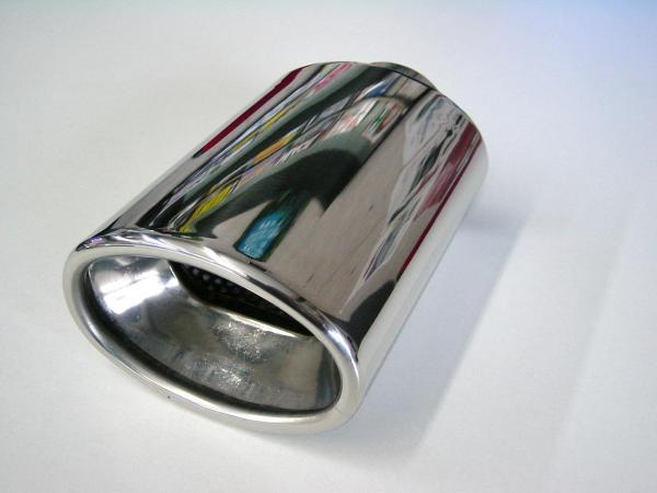 【120Φパンチングオーバルシングル】 ステンレス製 マフラーテール ID60 汎用 テールエンド拍卖