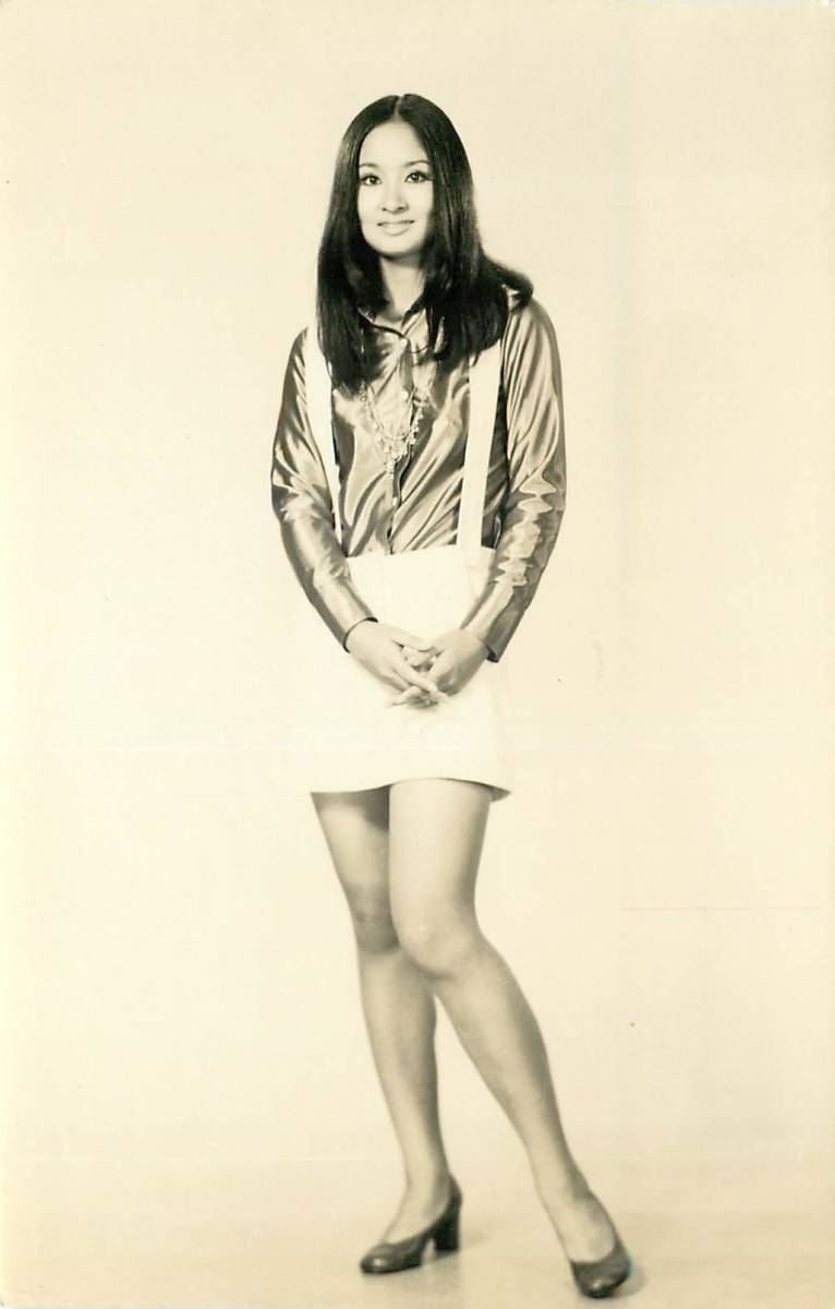 p36648『范文雀』スナップ 寺尾聰 プレイガール Gメン'75 サインはV拍卖