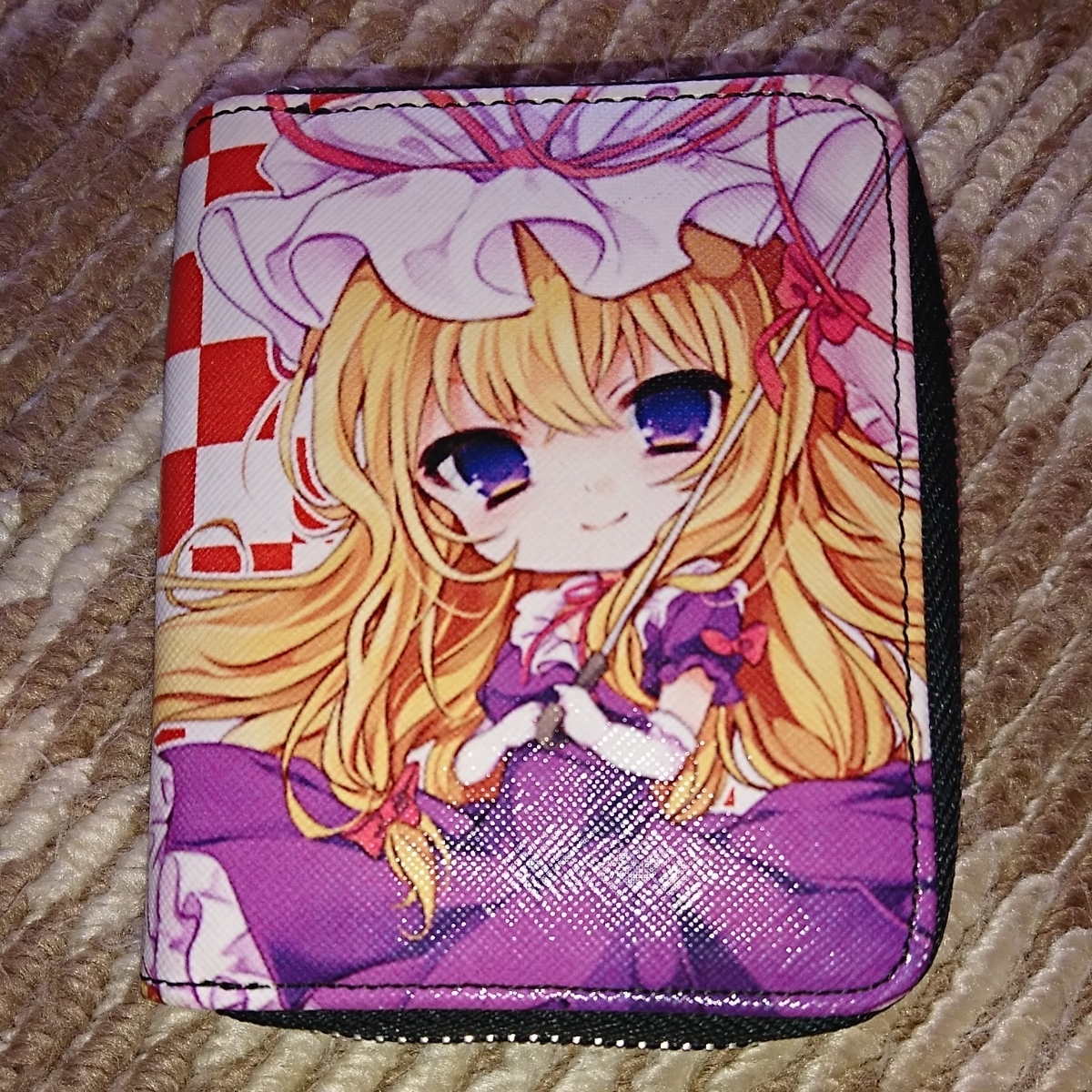 未使用☆東方project 八雲紫 コインケース 小銭入れ 財布 八雲ゆかり拍卖