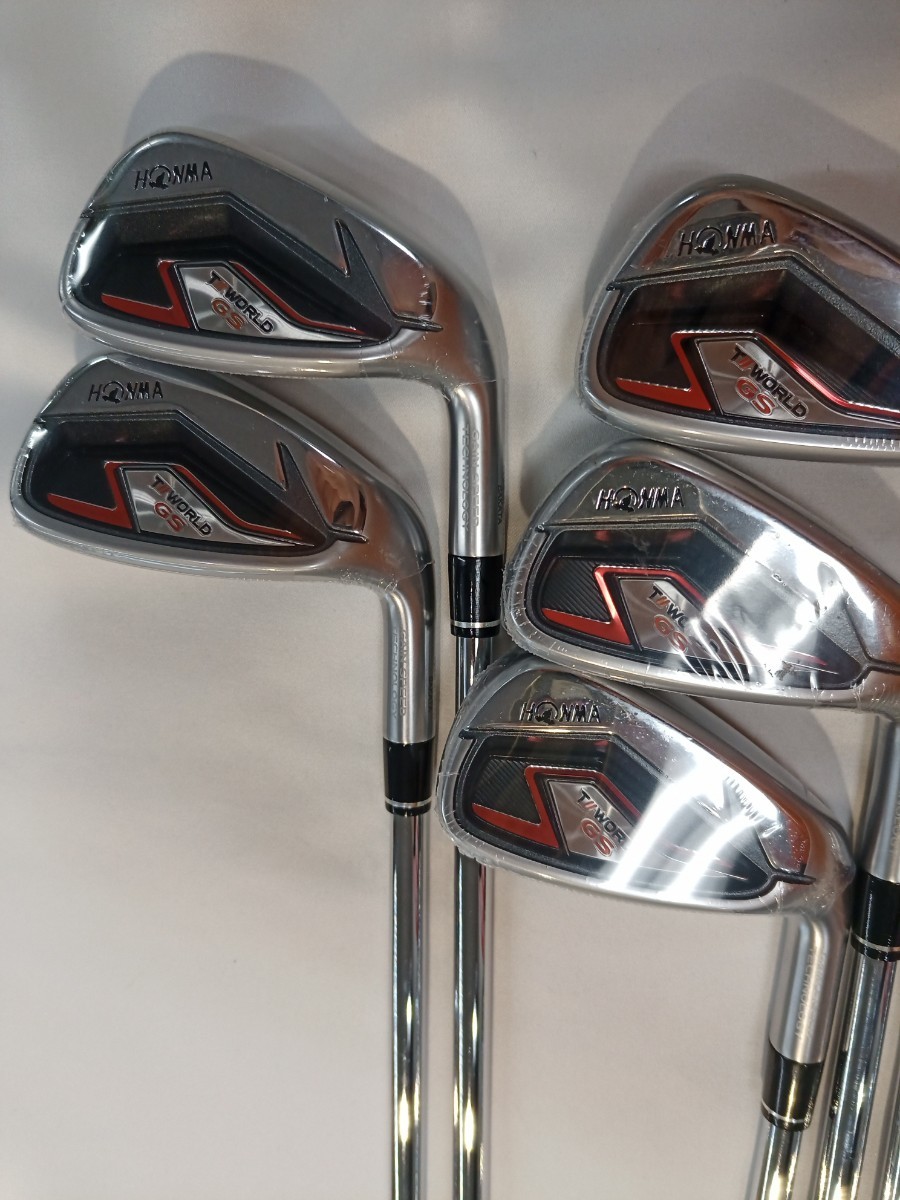 本州送料無料◇即決価格◇未使用品◇アイアン◇ホンマゴルフ◇TOUR WORLD GS◇NSプロZelosFOR T// WORLD◇6-10◇R◇(6I)37.25in,394g拍卖