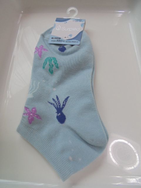 新品 Surpied ソックス 靴下 23~25cm拍卖