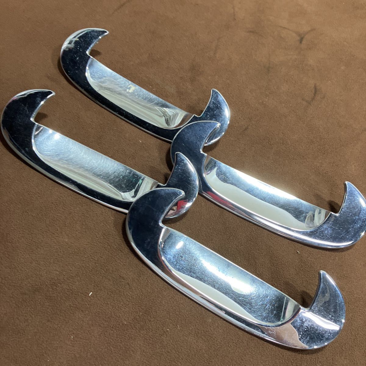 LM92505 ダイハツ タント ハンドルメッキカバー★ L350Sタント ドアサイドメッキ 飾り拍卖