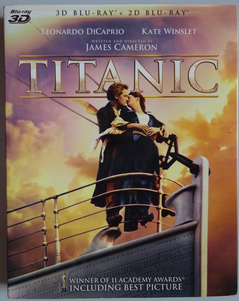 【中古】20世紀フォックス TITANIC 3D BLU-RAY 2D BLU-RAY 3枚組 2023090006拍卖