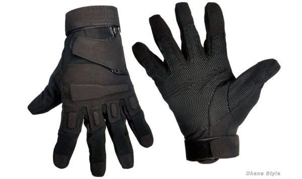 B.E.S.フルフィンガー タクティカル グローブ アーミー ミリタリー コンバット サバイバルゲーム アウトドア ブラック E183 Lサイズ拍卖