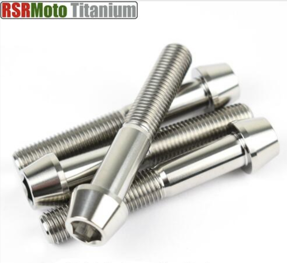 RSR-MOTO チタン ラジアルマウント ブレーキキャリパーマウントボルト MVアグスタ F4/F3/ブルターレ/ドラッグスター拍卖