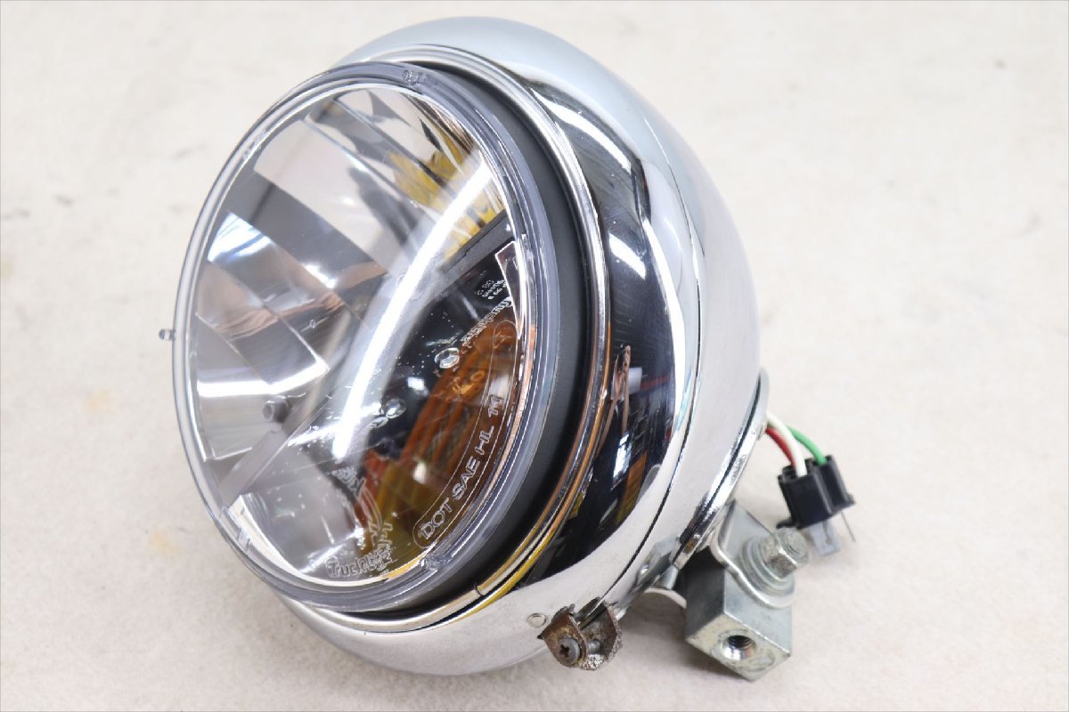 326051 ハーレー ツーリング ソフテイル Truck-Lite トラックライト ヘッドライト 7インチ LED DOT SAE拍卖