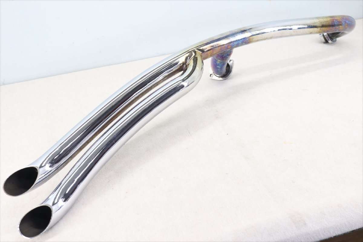 325759 ハーレー ソフテイル ダイナ 2-1-2マフラー ラジアルスイーパー ターンアウト ドラッグパイプ 拍卖