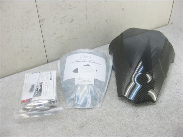 314050 VFR800F 14年~ マジカルレーシング カーボントリムスクリーン 新品スモークスクリーン付拍卖