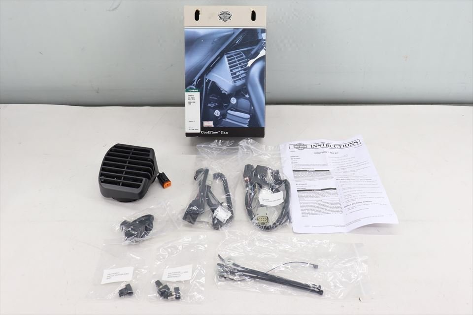 324068 ハーレー ツーリング 09~16年 純正オプション クールフローファン クーリングファン 26800152 冷却 熱対策 未使用品拍卖
