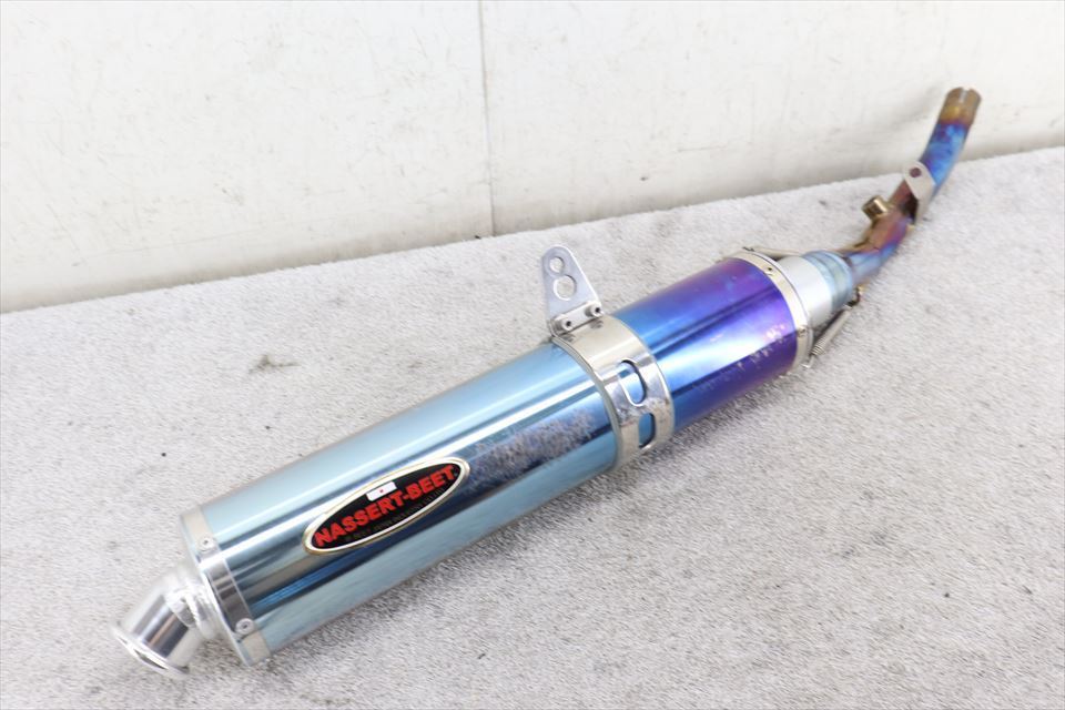 320306 Dトラッカー125 KLX125 BEET ニューナサートR スリップオンサイレンサー マフラー チタン JMCA拍卖