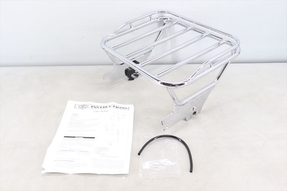 323214 ツーリング FLHT FLTR FLHX 97~08年 純正 ラゲッジラック キャリア デタッチャブル 53743-97拍卖