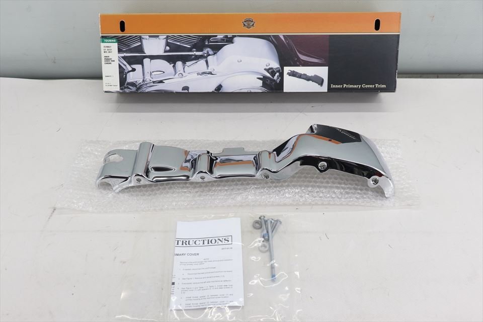 324175 ハーレー ツーリング 17年~ 純正オプション インナープライマリーカバートリム 25700631 未使用品拍卖