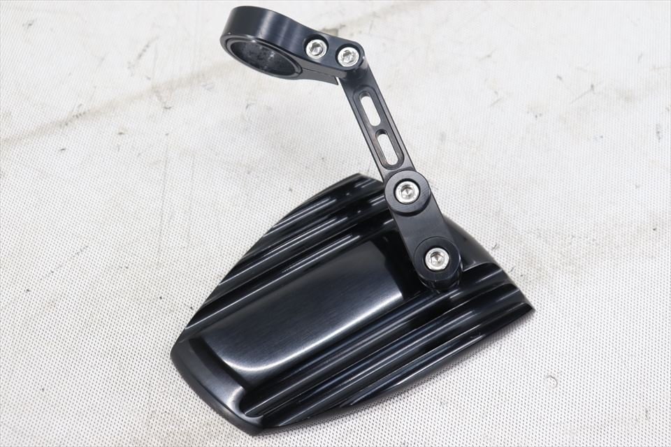 324919 デイトナ ハイサイダー バーエンドミラー ウェーブデザイン 1インチ径 25,4mm 片側 1個のみ拍卖