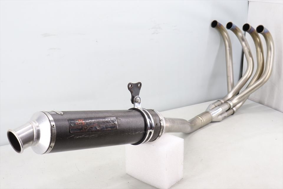322885 ZRX400 98年~ ヨシムラ サイクロンマフラー チタンマフラー カーボンサイレンサー拍卖