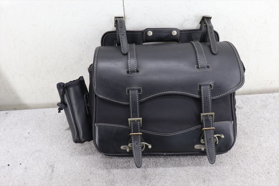 320677 汎用 デグナー サドルバッグ シングル ナイロン NB-1 ハーレー アメリカン スーパーカブ SR400 W650拍卖