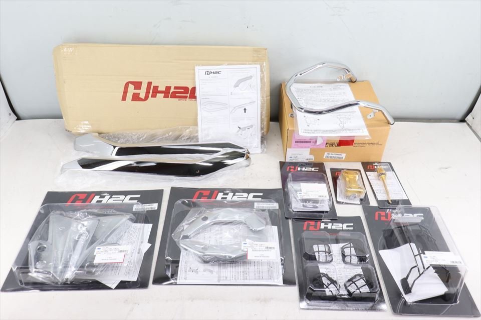 324872 ズーマーX H2C ドレスアップカスタムパーツセット 9点セット ライトカバー ボディカバー ガーニッシュ 未使用品拍卖