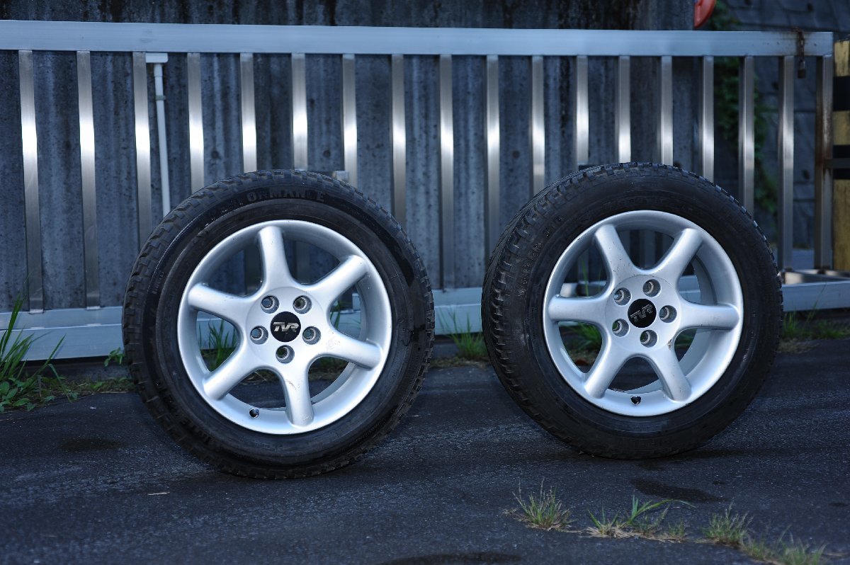 【TVR】サーブラウ 純正ホイール 2本セット 7.5J×16 引き取り限定拍卖