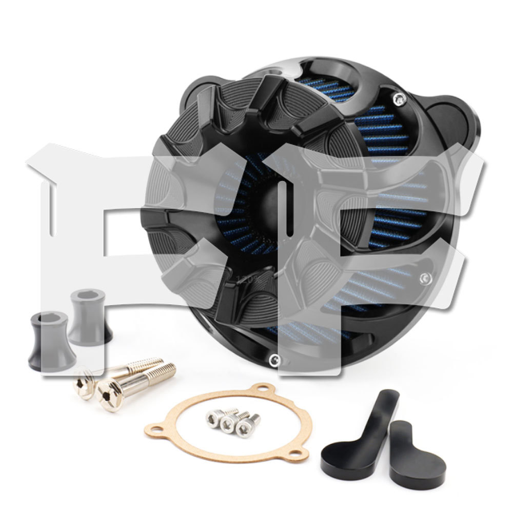 送料無料● ハーレー ダイナ/2000-2017 ソフテイル/2000-2015 ツーリング/2000-2007 エアクリーナー エアフィルター CNC 新品拍卖