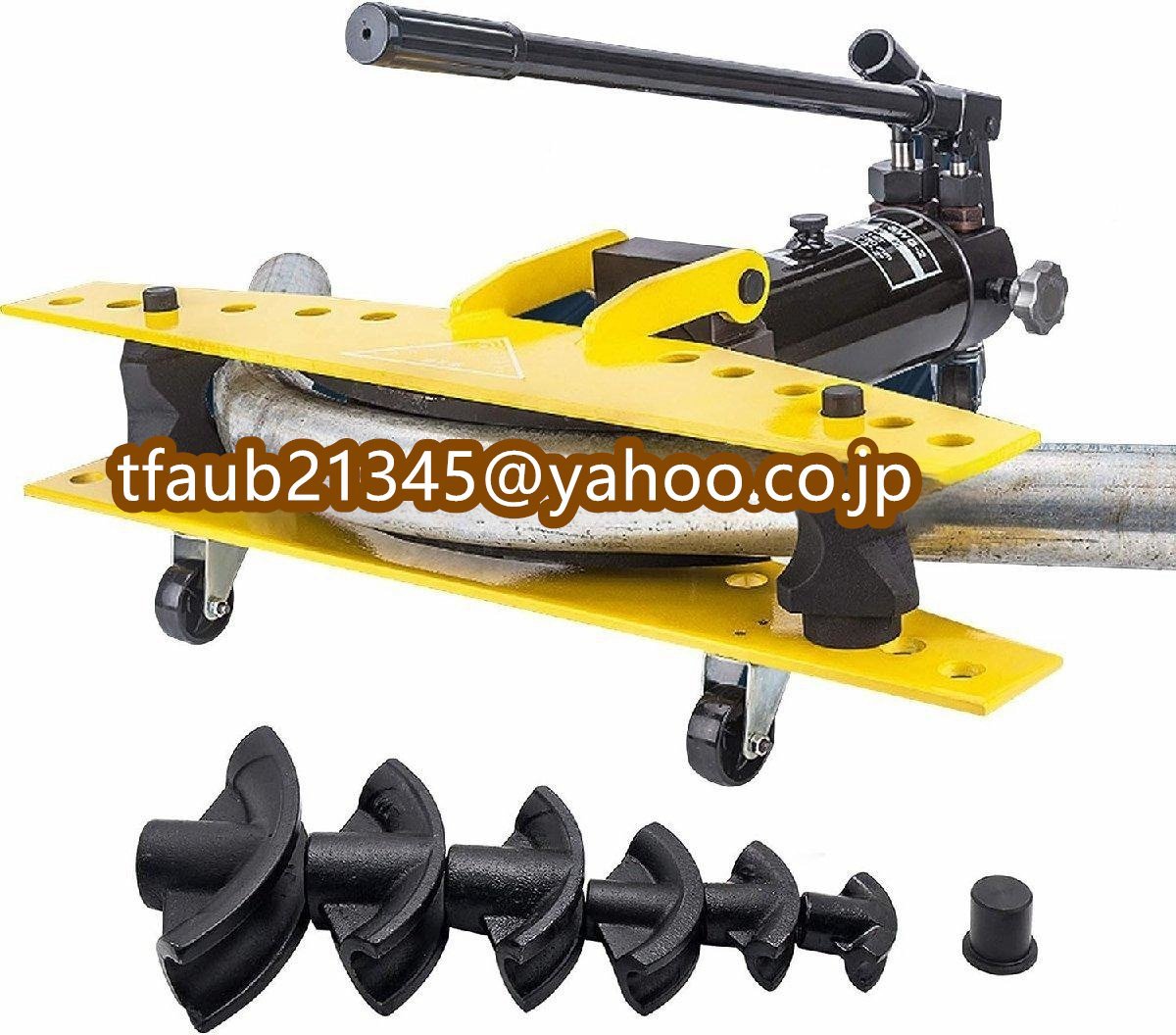 パイプベンダー パイプ曲げ機 油圧式 φ13-34mm 10t 90° 鉄/鋼/アルミ/銅パイプ拍卖