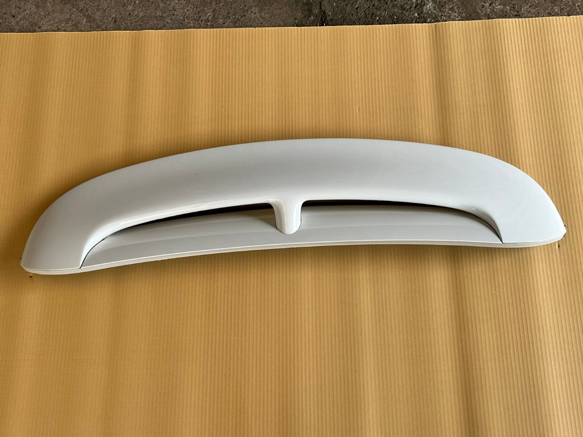 Bmw mini cooper r56 リアスポイラー パールホワイト拍卖