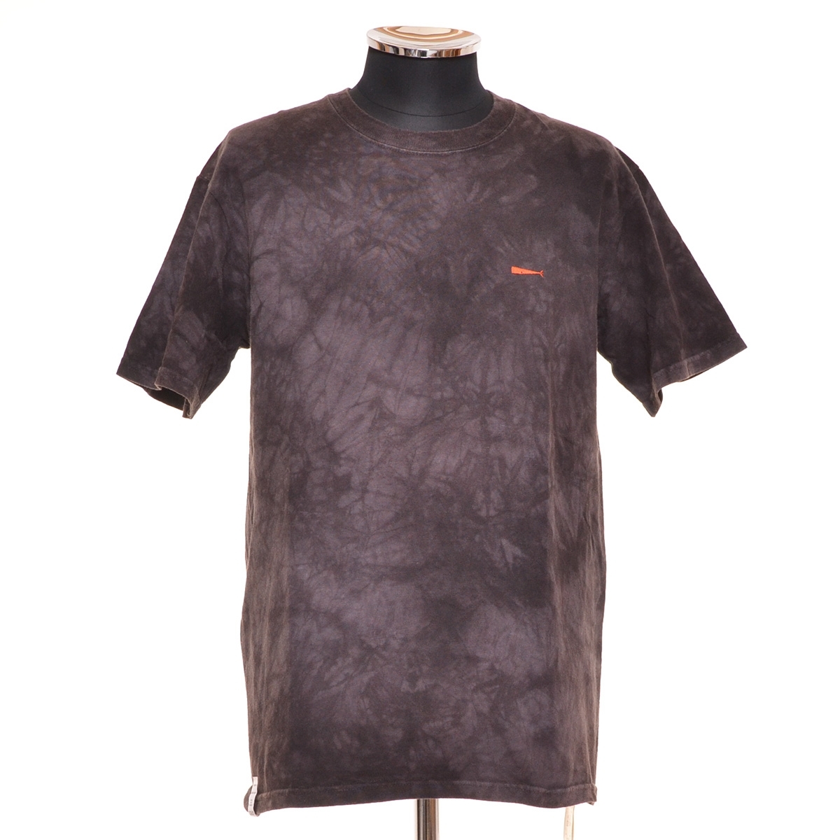 ●471929 DESCENDANT × THE MOUNTAIN ディセンダント ●Tシャツ 2018SS TIE DYE タイダイ半袖Tシャツ サイズS メンズ グレー拍卖