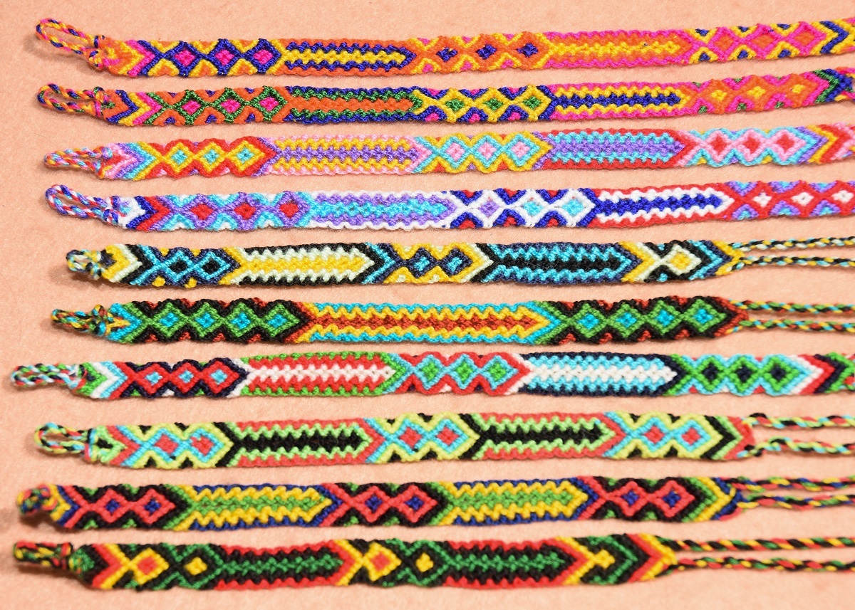 ★送料無料★コットンミサンガ10本セット★アジアンエスニック★新品★W33拍卖