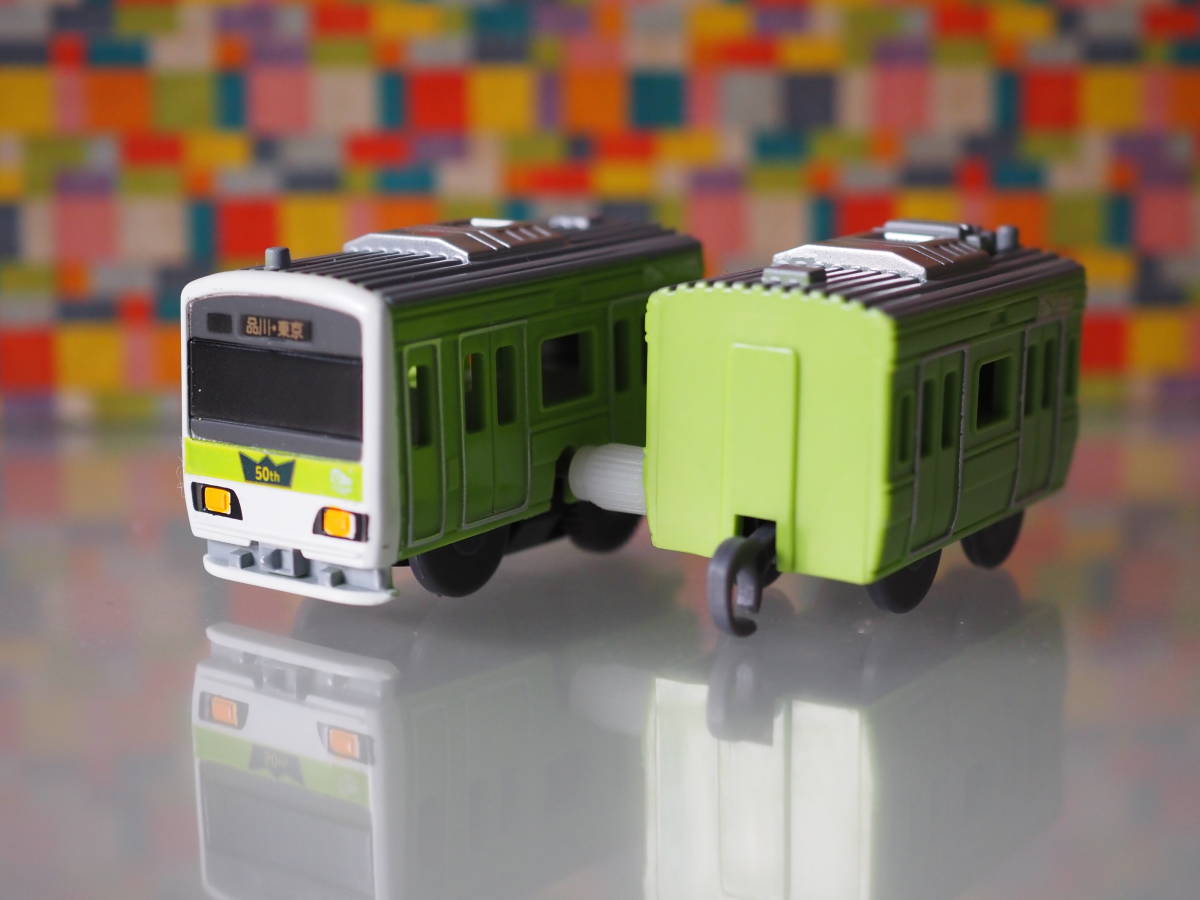 【カプセルプラレール 山手線50周年記念 50th 先頭車 中間車】拍卖