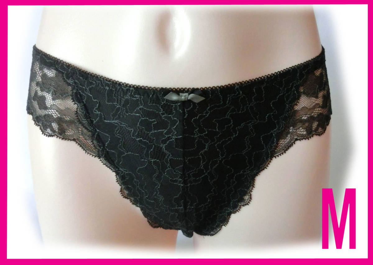 25 ブラック 新品 100001 Triumph トリンプ エッセンス ES204 String Tバック ショーツ Mサイズ ヒップハング 高級 パンツ拍卖