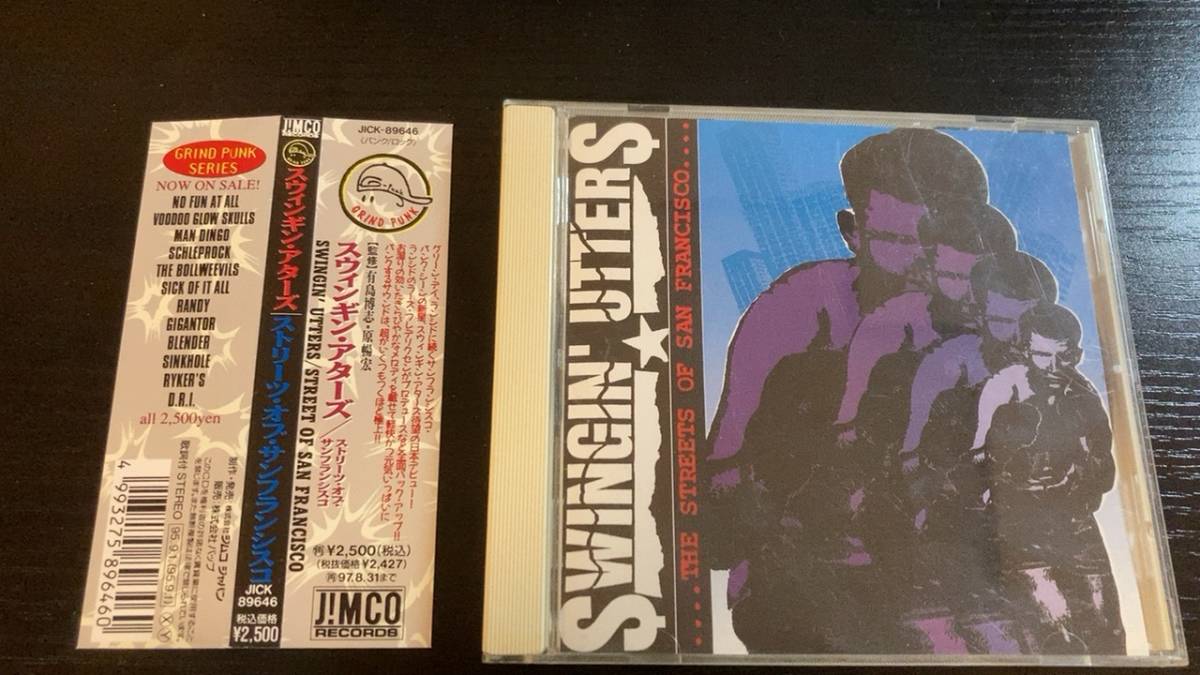 SWINGIN' UTTERS THE STREET OF SAN FRANCISCO 国内盤CD punk拍卖
