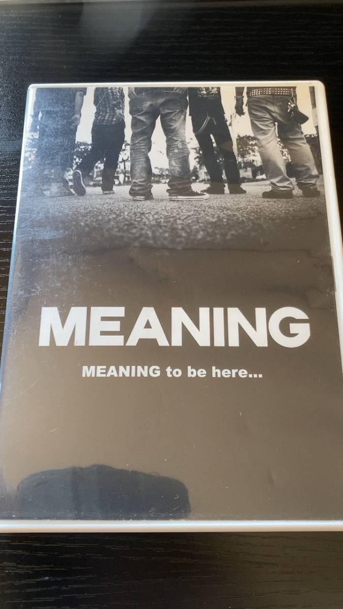 MEANING to be here... To the Future CD+DVD pizza of death拍卖