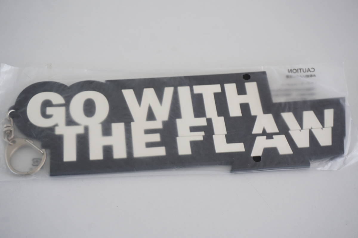 ディーゼル/DIESEL*キーホルダー/チャーム*ゴム素材*GO WITH THE FLAW/ロゴ*黒拍卖