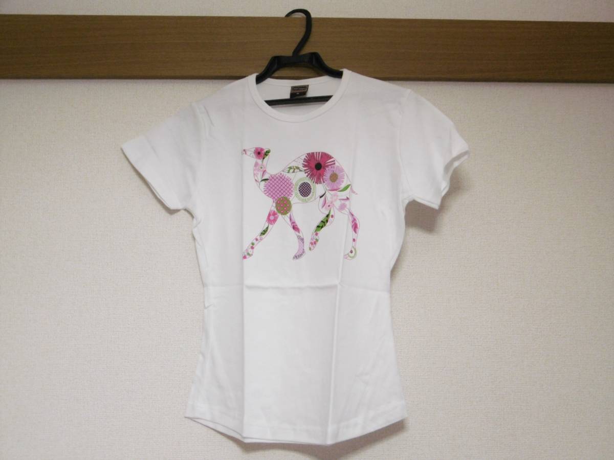 キャメル カンパニー Camel Company Tシャツ 白 Mサイズ ラクダのデザイン ドバイ 未使用品 希少拍卖