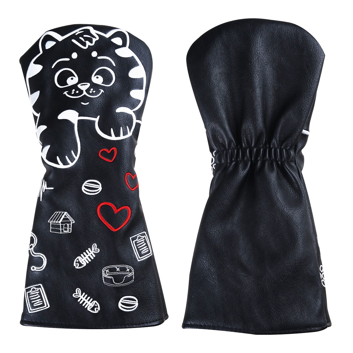 ゴルフヘッドカバー ドライバー用カバー 440cc 460cc用カバー ウッド用カバー ユーティリティ用 UT用カバー 単品販売 ハートネコ拍卖