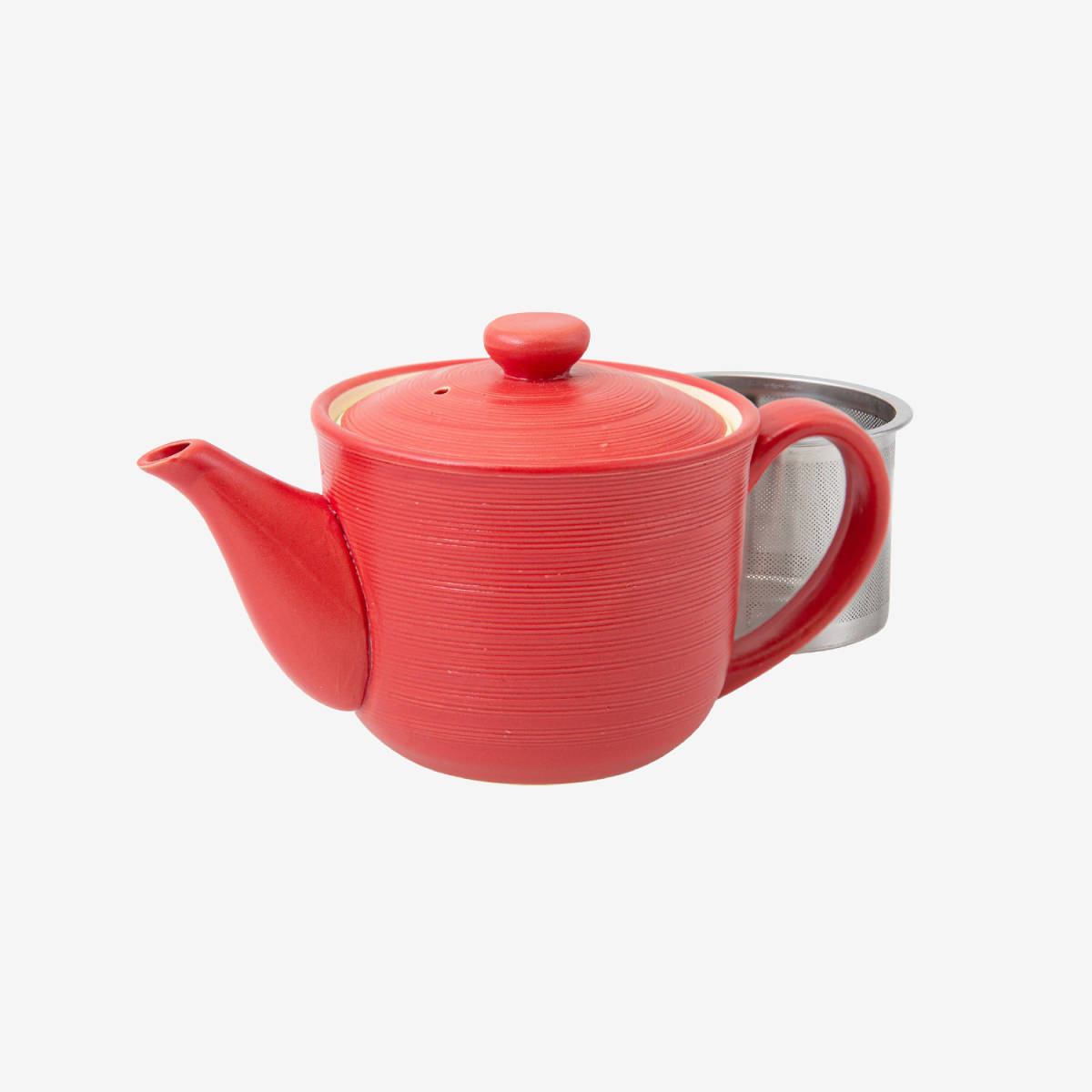 波佐見焼! ☆赤千段SSポット☆ 20784 新品 コーヒー 紅茶 ミルク ラテ エスプレッソ 茶器 碗皿 ギフト拍卖