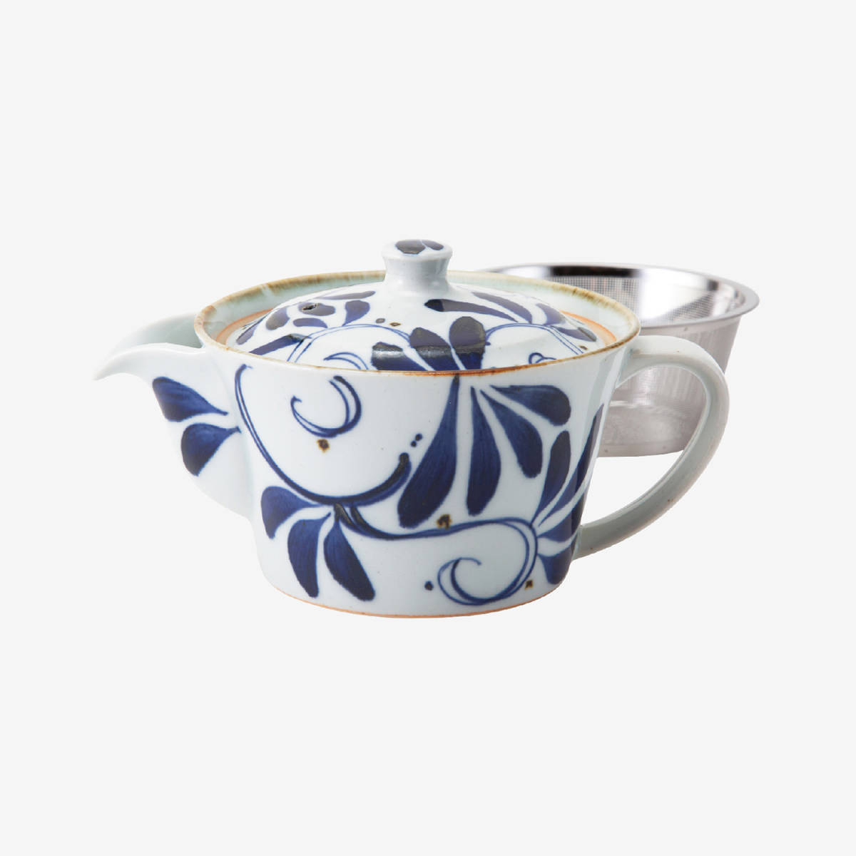 波佐見焼! ☆唐草SSポット☆ 14261 新品 コーヒー 紅茶 ミルク ラテ エスプレッソ 茶器 碗皿 ギフト拍卖