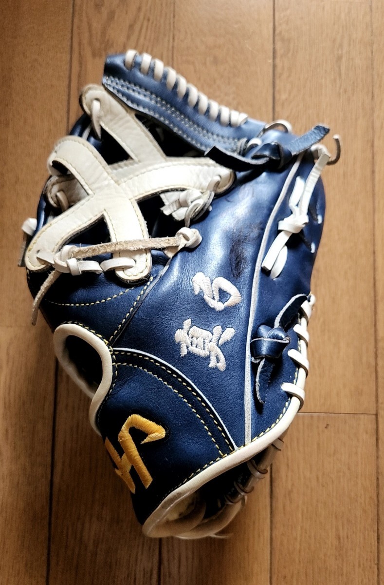 阪神タイガース 大阪近鉄バファローズ 75 真弓明信コーチ 直筆サイン入り実使用 グラブ 支給品 グローブ拍卖