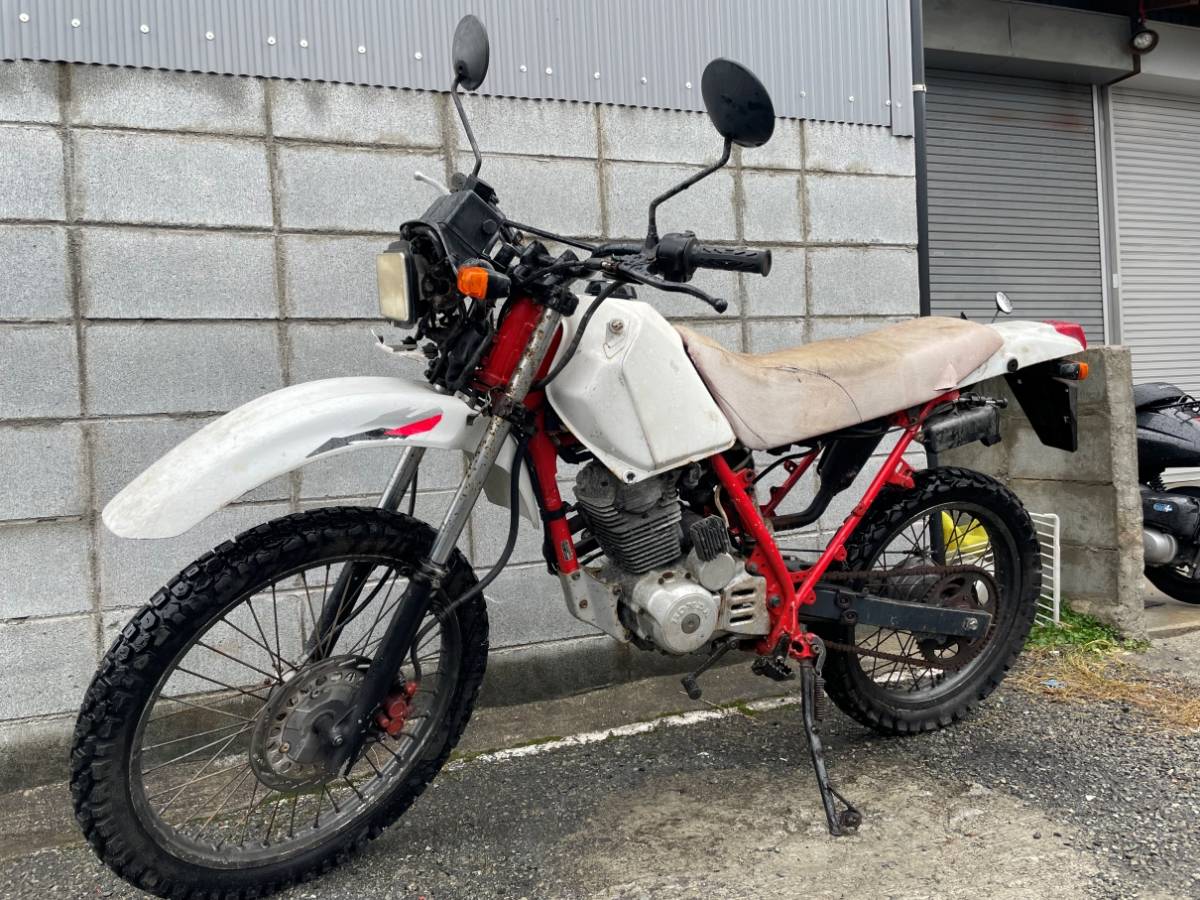 NX125 JD09-100 125cc オフロードバイク 部品取り レストアベース 書類あり拍卖