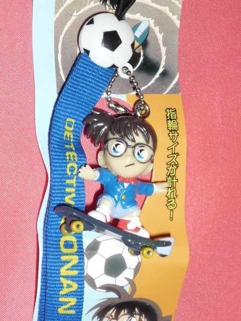 激レア!1996年 名探偵コナン マスコットストラップ ②スケボー拍卖
