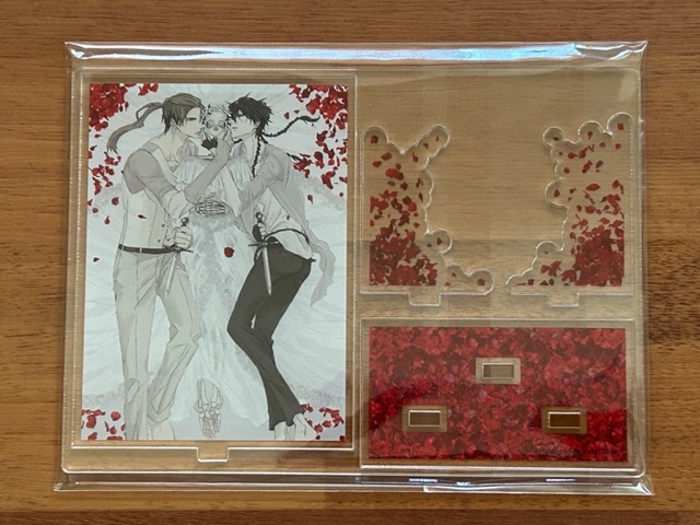 桜日梯子★抱かれたい男1位に脅されています★桜日梯子原画展★図録セット★図録「Bible」★アクリルジオラマ★100×140mm★未開封拍卖