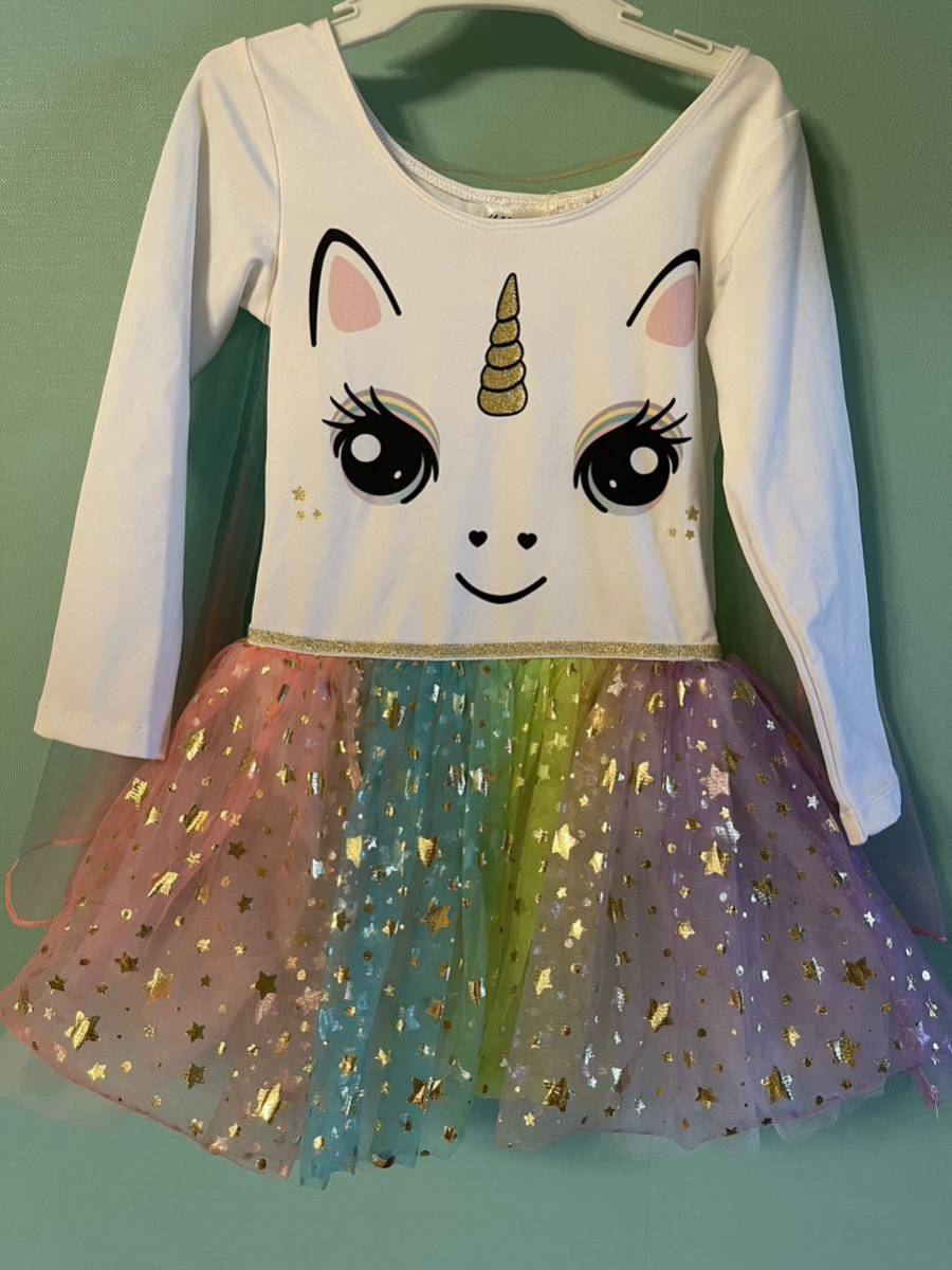 送料無料★ハロウィン★ユニコーン★ワンピース★H&M★パァーティ★美品★可愛い拍卖