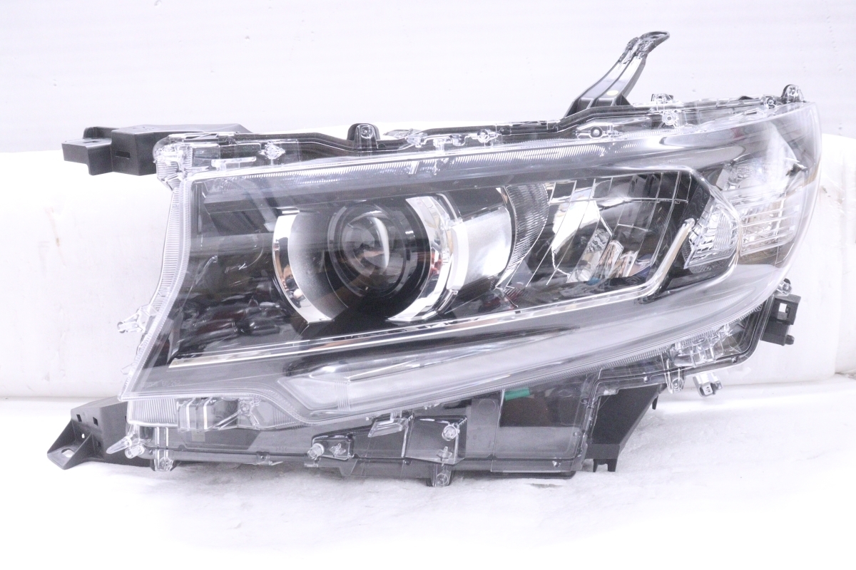 39-2236★美品★後期 LED TRJ150 ランドクルーザープラド★左ヘッドライト KOITO 60-262 打刻:T ユニット ブラック 純正★トヨタ (YM)拍卖