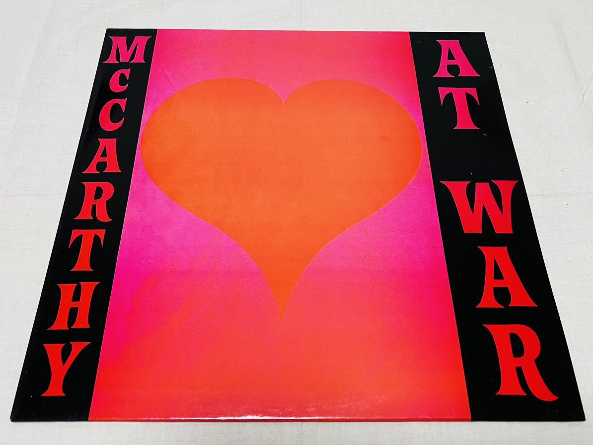 McCarthy★マッカーシー★AT WAR★DONG48★12インチ★UK盤★MPO刻印★the lion will lie down with the lamb★UKインディー★ギターポップ拍卖