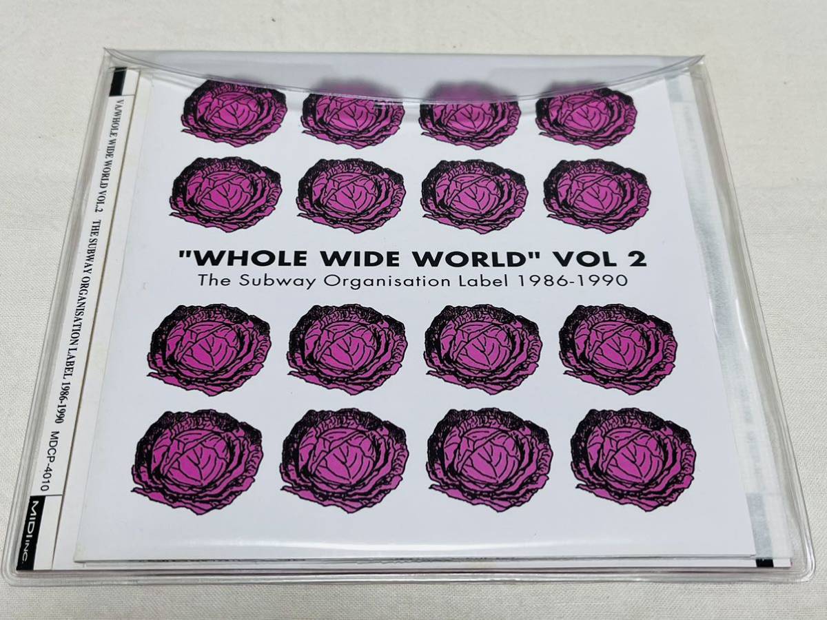 WHOLE WIDE WORLD VOL.2★the subway organisation label 1986-1990★MDCP4010★日本盤★choo choo train★soup dragons★ギターポップ拍卖